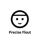 Минималистичная одноцветная иконка, символизирующая точный показатель Float скина M4A4 на белом фоне